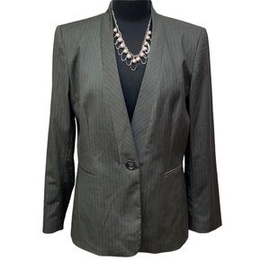 Alex Marie Pinstriped Blazer